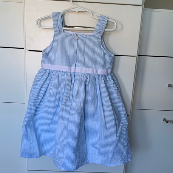 Gymboree Blue and White Seersucker- Size 5 - Picture 2 of 2